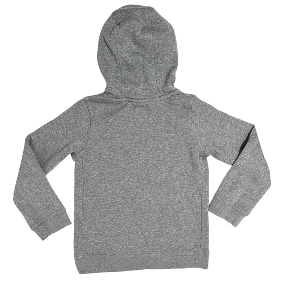 Kids Nike light grey classic fit hoodie - Picture 2 of 4